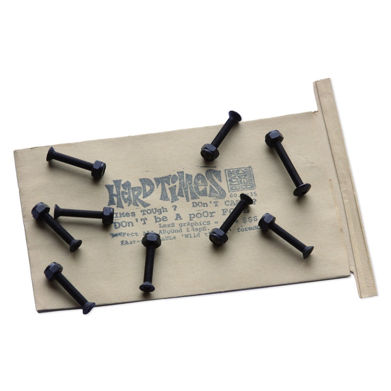 Hard Times Hardware  1″, 1.25″, 1.5″, 1.75″ or 2″ 1.00″ flat head