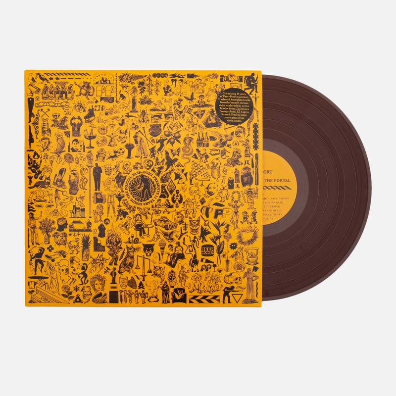 Pass Port Skateboards – 11 Year Vinyl Record – Gold / Black