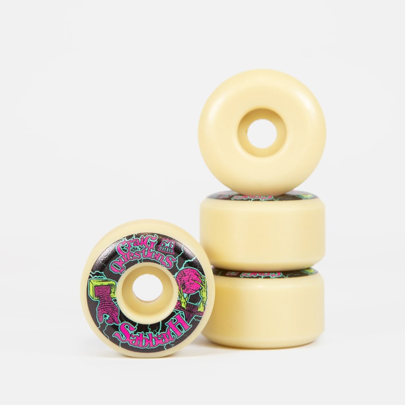 Sabbath Wheels – 56mm (99a) Craig Questions Conical Skateboard Wheels