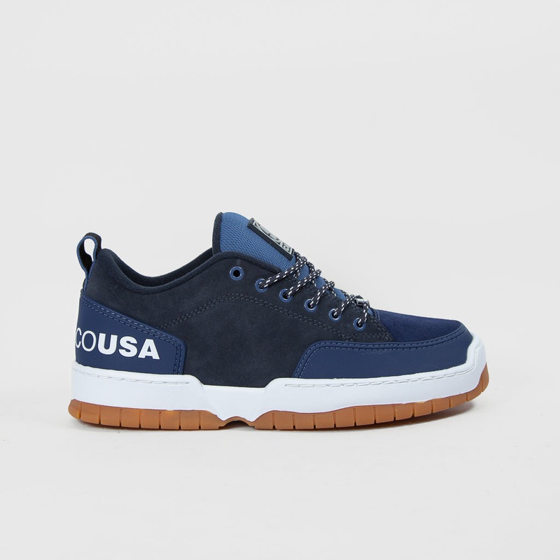DC Shoes – Skate Cafe Clocker Shoes – Navy UK 7