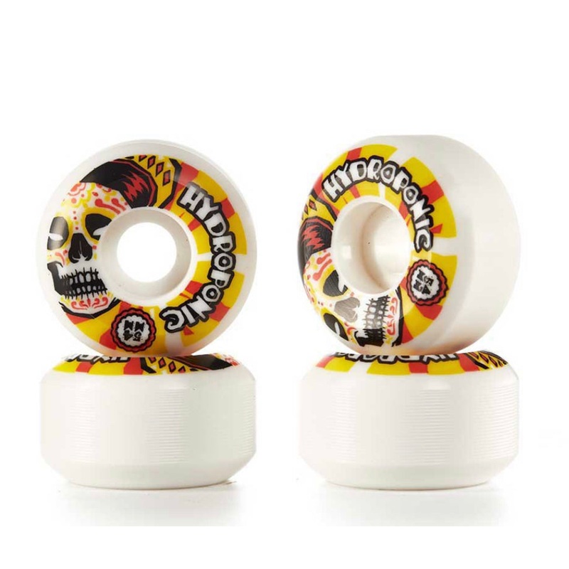 HYDROPONIC MEXICAN SKULL 2.0 ORANGE 54 MM SKATEBOARD WHEELS