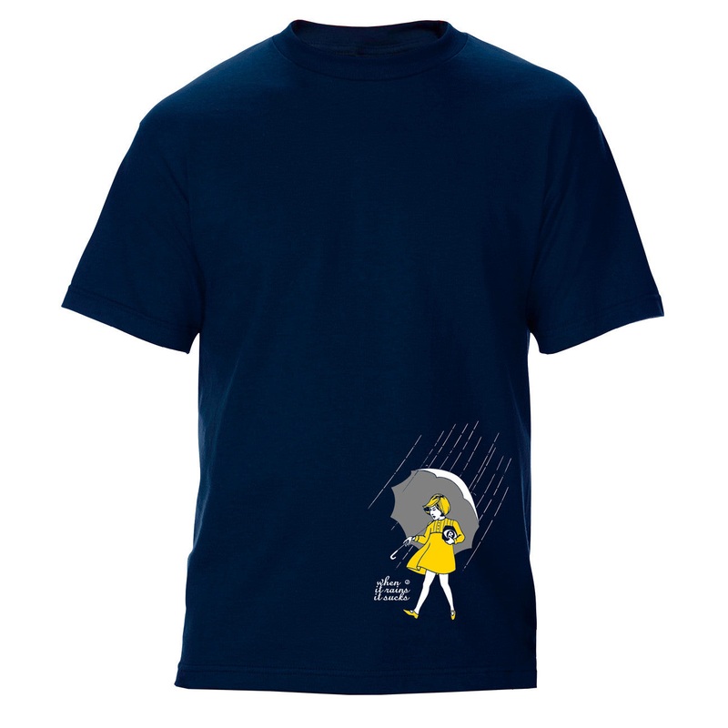 Jeremy Wray Rain Girl t-shirt -SOLD OUT navy – standard small
