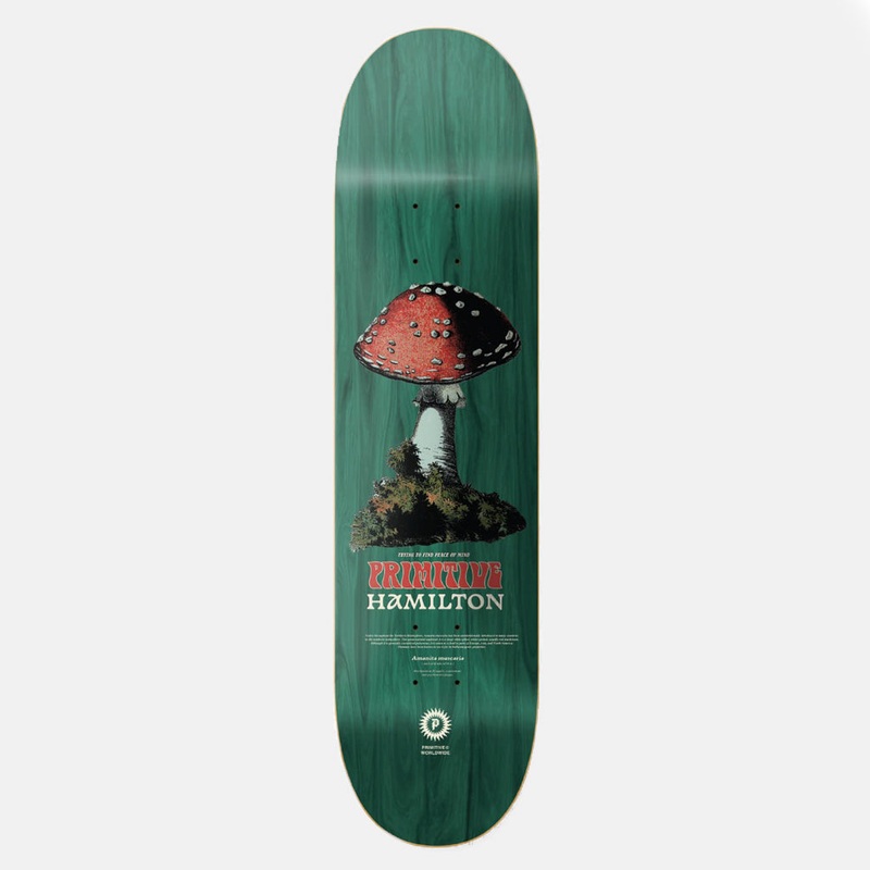 Primitive Skateboarding – 8.38″ Spencer Hamilton Red Cap Skateboard Deck