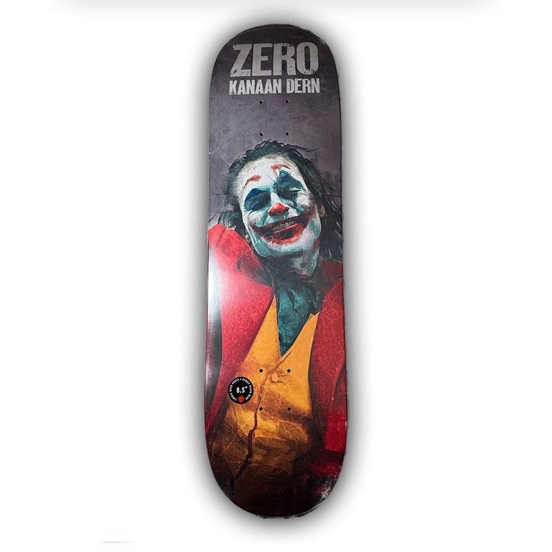 Zero Skateboard Joker Kanaan Dern Skateboard Deck – 8.5″