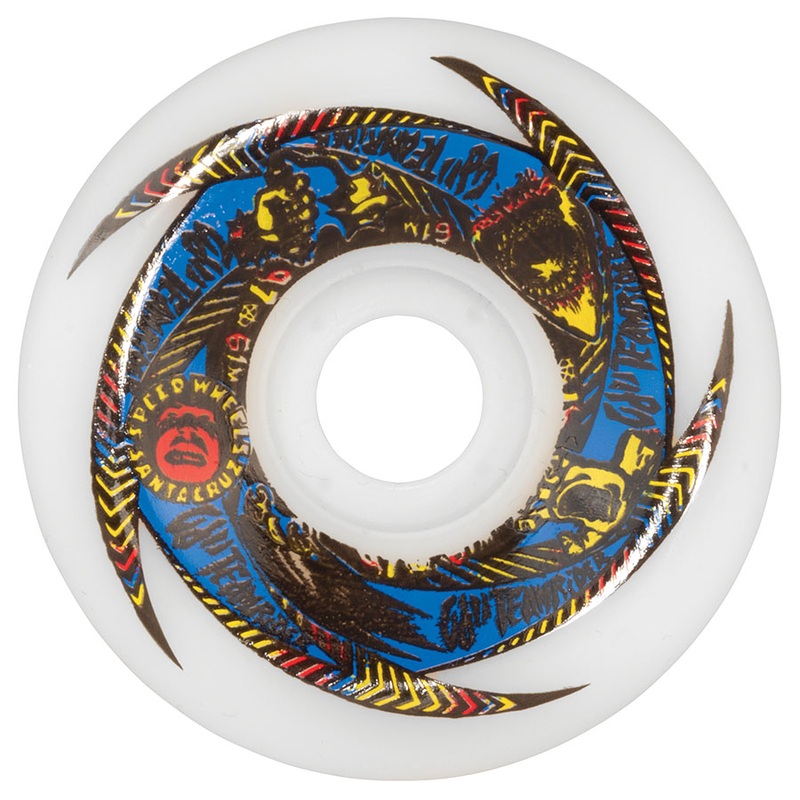 61mm OJ II Team Rider Speedwheels Original White 97a