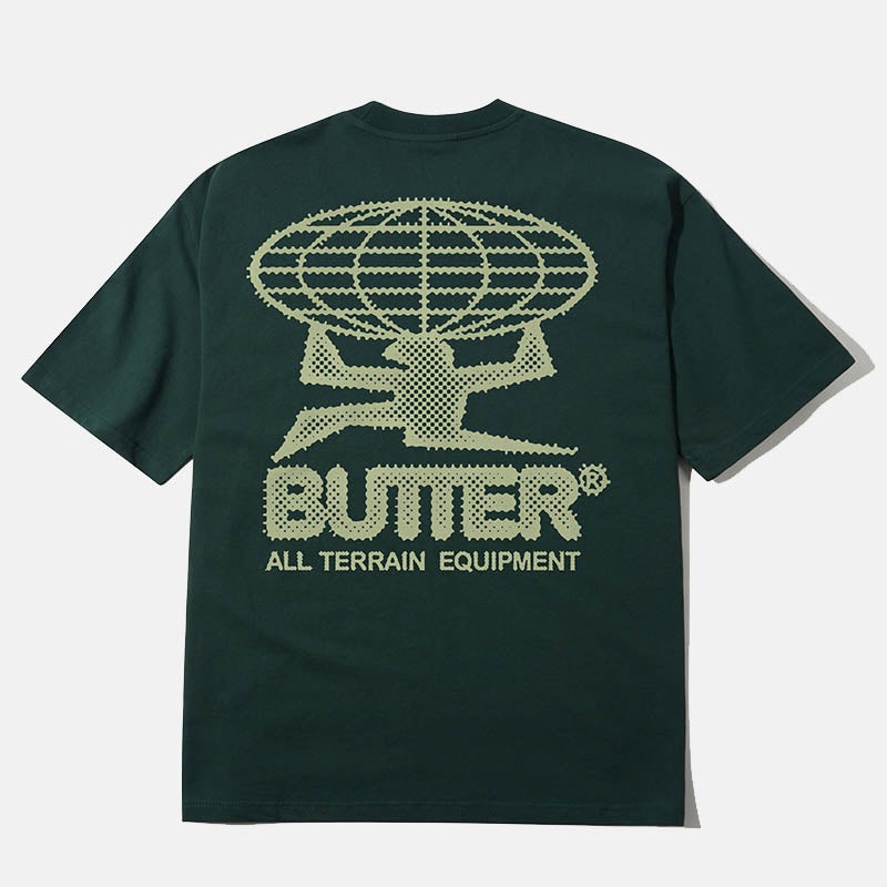 Butter Goods – Terrain T-Shirt – Dark Forest Small