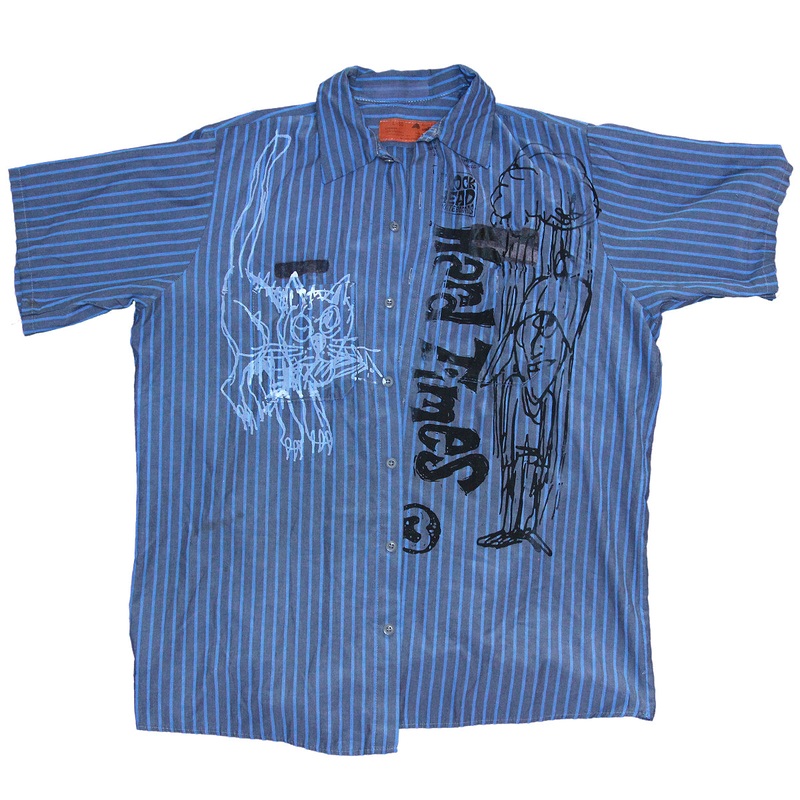 Hard Times up-cycled work shirts – SOLD OUT – More soon! medium