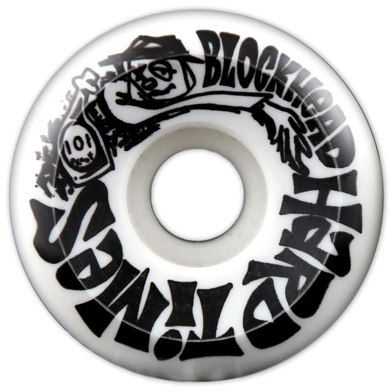 Hard Times wheels 55mm – 101a – White – in stock now! White
