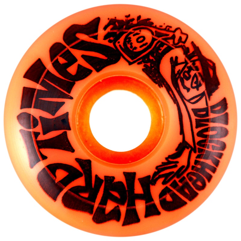Hard Times wheels 57mm – 101a – Orange – in stock now! Agent Orange