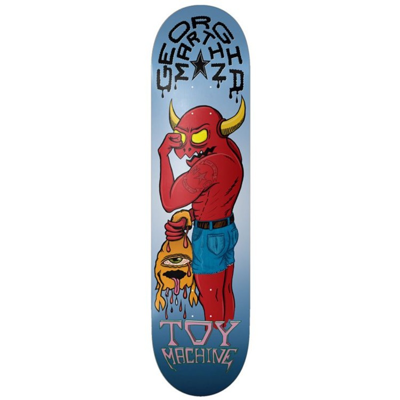 Toy Machine Georgia Martin ‘Monster’ 8.25″ Blue 8.25