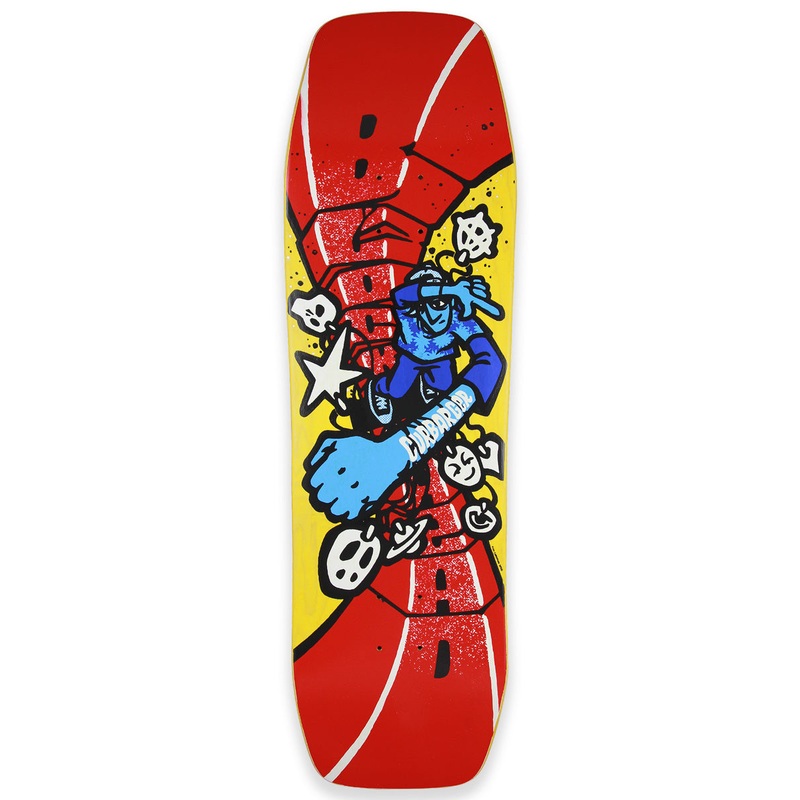 Curbarger -Double Double Sided Curb – 9.25 – SOLD OUT Yellow stain