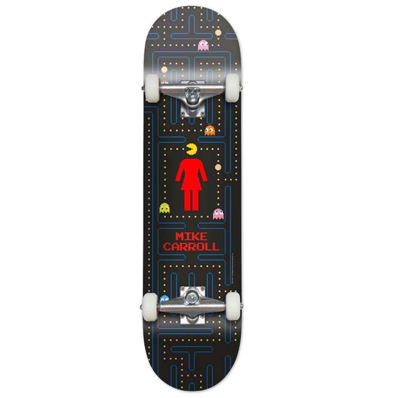 Girl Complete Skateboard Pac-Man Special Edition Mike Carroll 7.75″ Multicolor 7.75