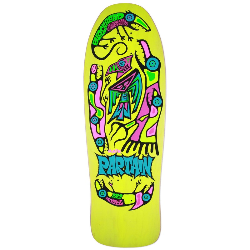 Mark Partain 1 (Thunderbird) reissue – Signed and numbered – SOLD OUT Fluorescent Yellow