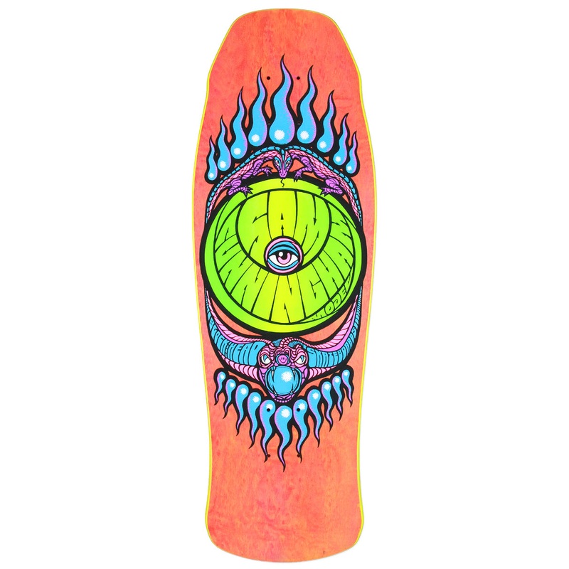 Sam Cunningham Snake Eye reissue 2023 – SOLD OUT Orange Fire stain (yellow rails)