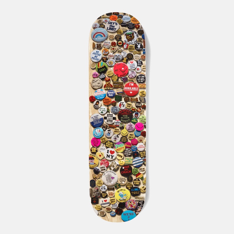 Violet – 8.1″ Pins Skateboard Deck – Natural