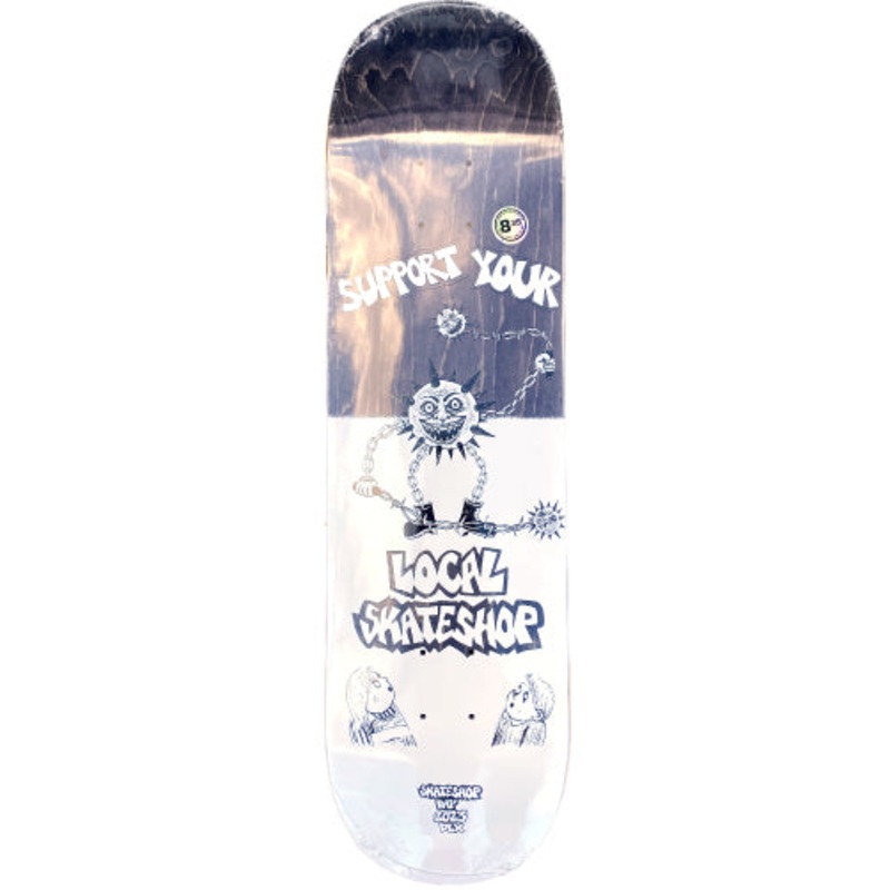 DLX Mike Gigliotti LIMITED Skate Shop Day Skateboard Deck Grey 8.25″ 8.25″