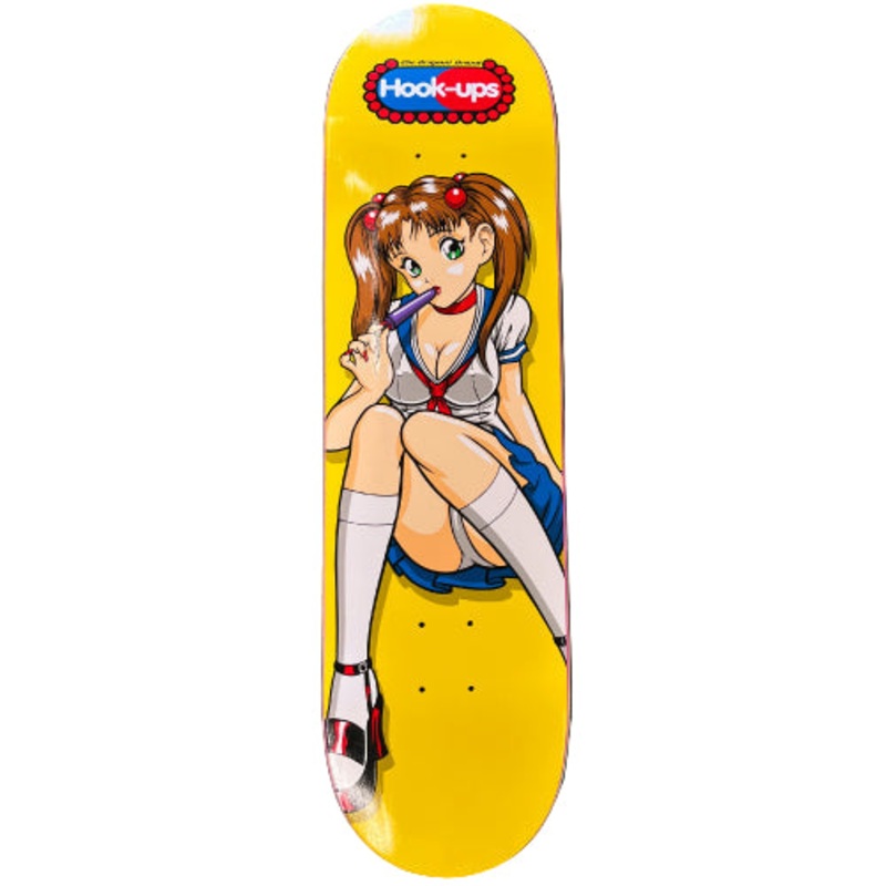 Hook-Ups OG Popsicle Girl Skateboard Deck 8.5″ 8.5″
