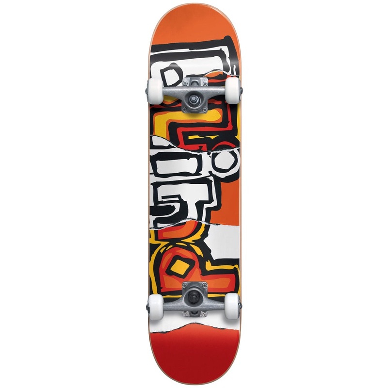 OG Ripped FP Complete 7.75 Skateboard Complete RED/ORANGE 7.75