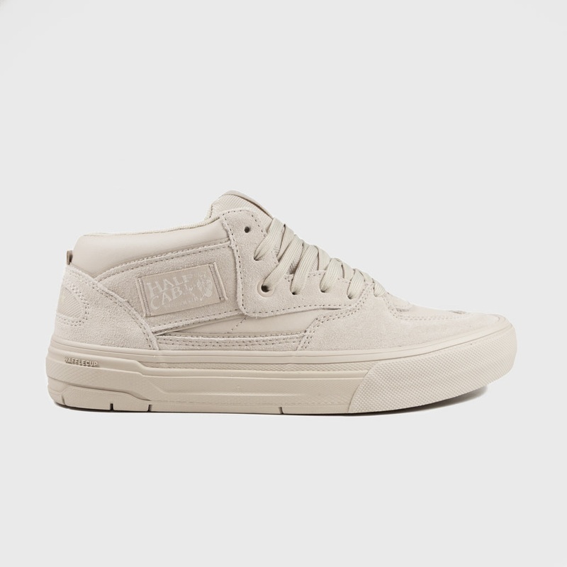 Vans – Atiba Skate Half Cab Wafflecup Shoes – Oatmeal UK 7