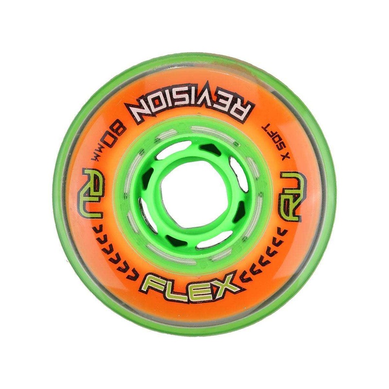 Wheels Revision Flex Xtra Soft Indoor Orange (1pc)