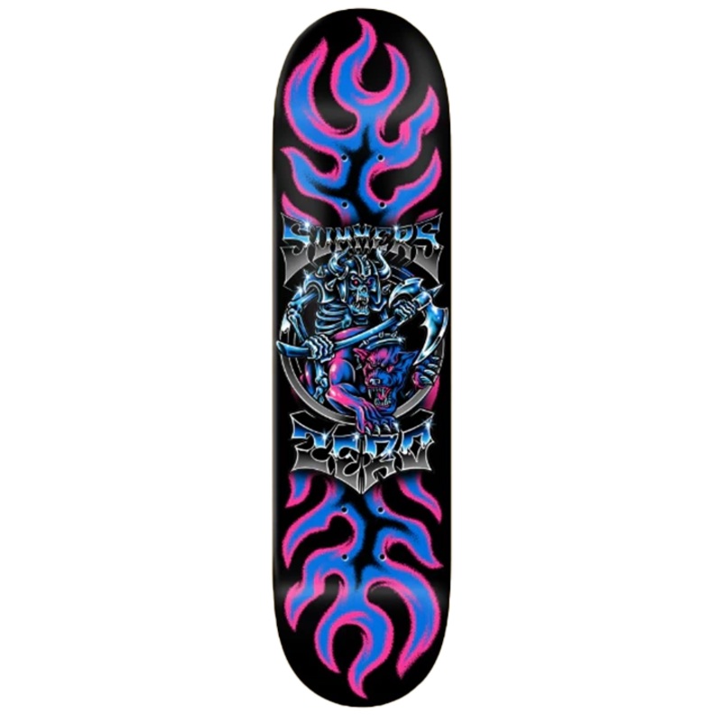 Zero Skateboard Deck Chrome Gabriel Summers 8.375″ Multicolor 8.375