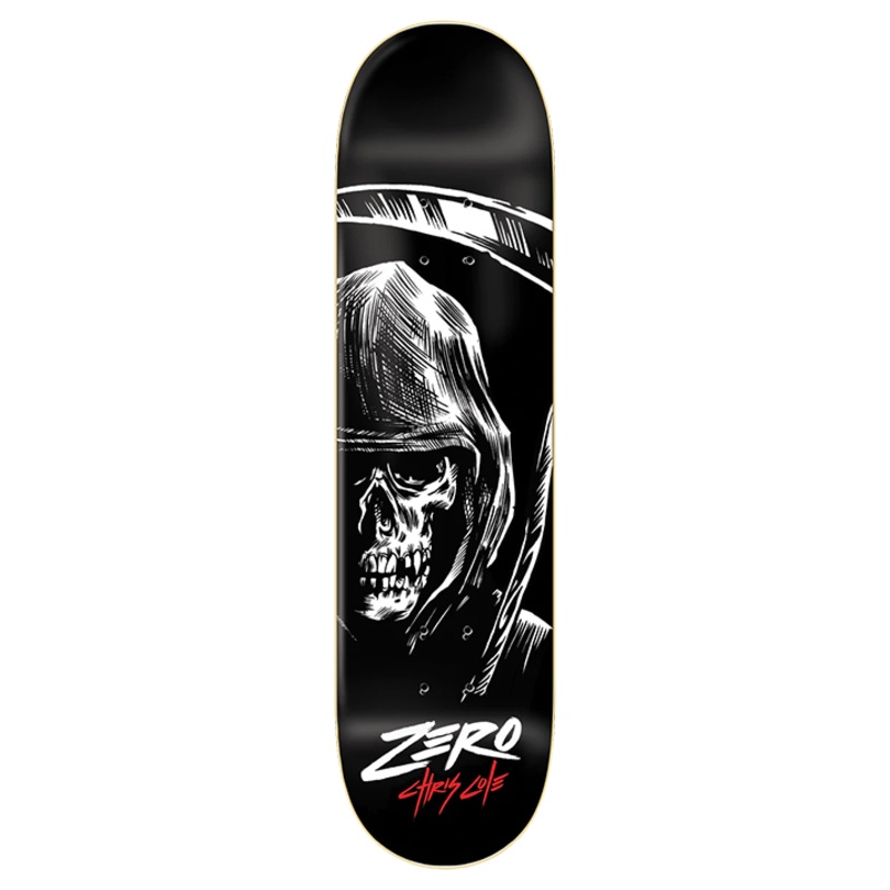 Zero Skateboard Deck Reaper Cole Black 8.25