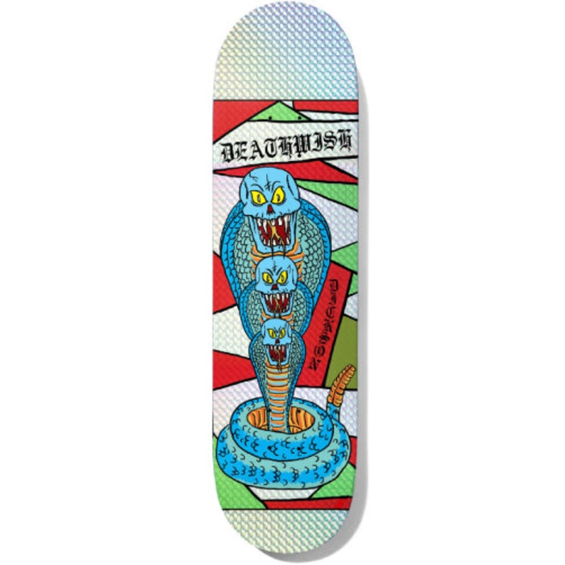 Deathwish Jon Dickson Cobra La La La Holographic Skateboard Deck 8.25″ 8.25″