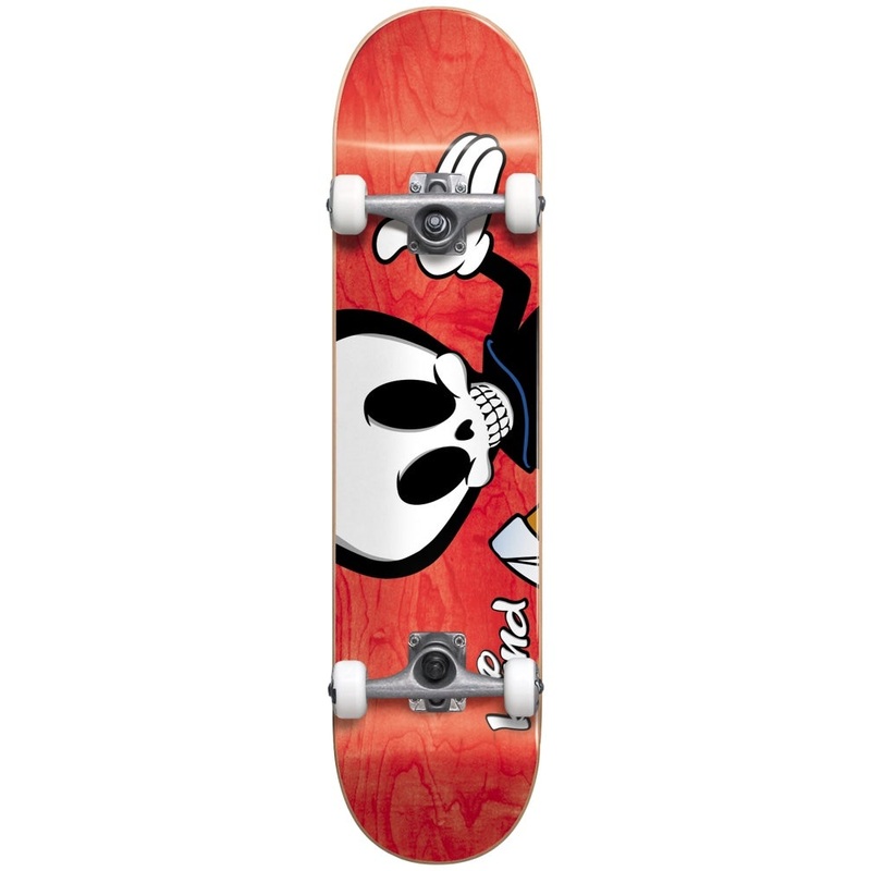Reaper Character First Push Premium Complete Skateboard Red 7.75″ Red 7.75