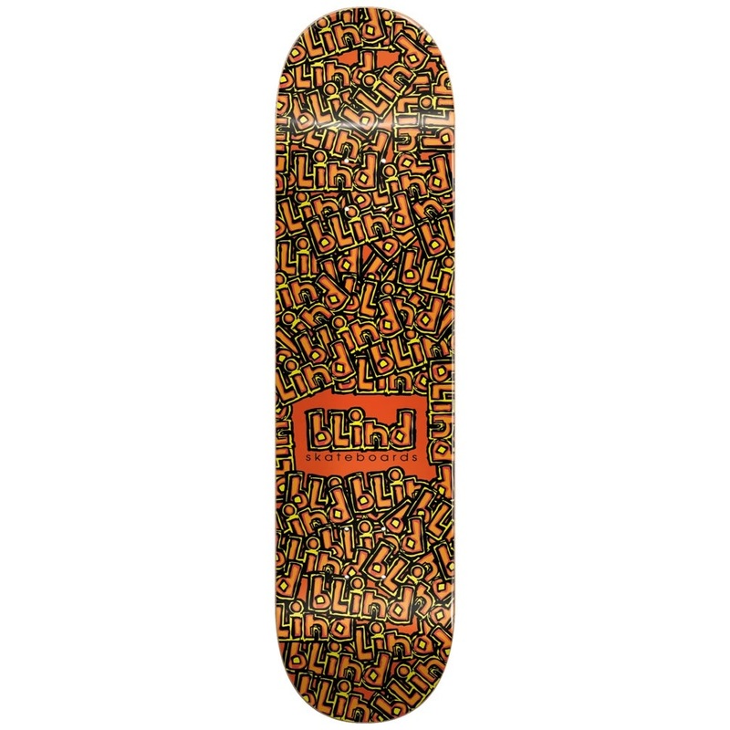Blind OG Stand Out RHM 8.25 Skateboard Deck Red/Orange 8.25