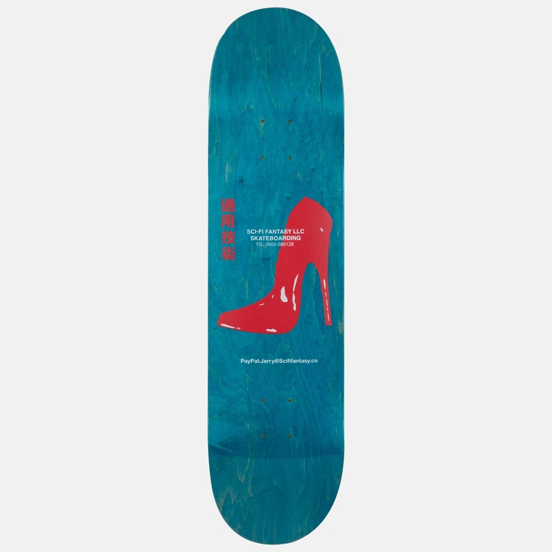 Sci-Fi Fantasy – 8.25″ Jerry Hsu PayPal Skateboard Deck