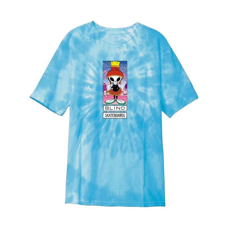 Youth Reaper Impersonator Youth Short Sleeve Tshirt Blue Tie Dye S