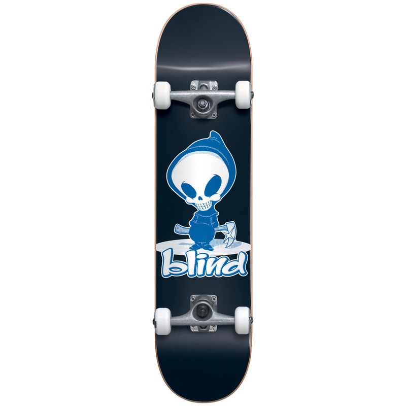 Bitmap Reaper FP Soft Wheels 7.625 Skateboard Complete 7.625 BLUE