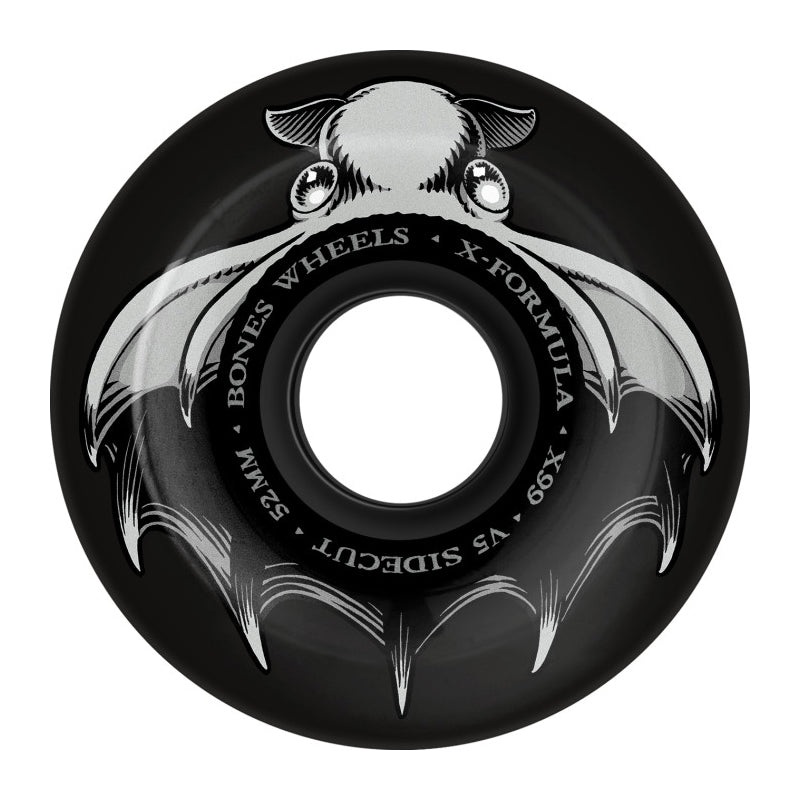 BONES Dark Waters X-Formula 52mm 99A V5 (Sidecut) Black Black 52MM