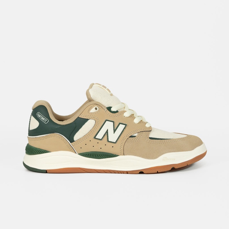 New Balance Numeric – 1010 Tiago Lemos Shoes – Tan / Green UK 6
