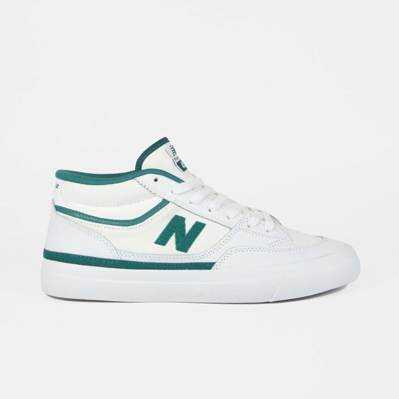 New Balance Numeric – 417 Franky Villani Shoes – White / Vintage Teal UK 6