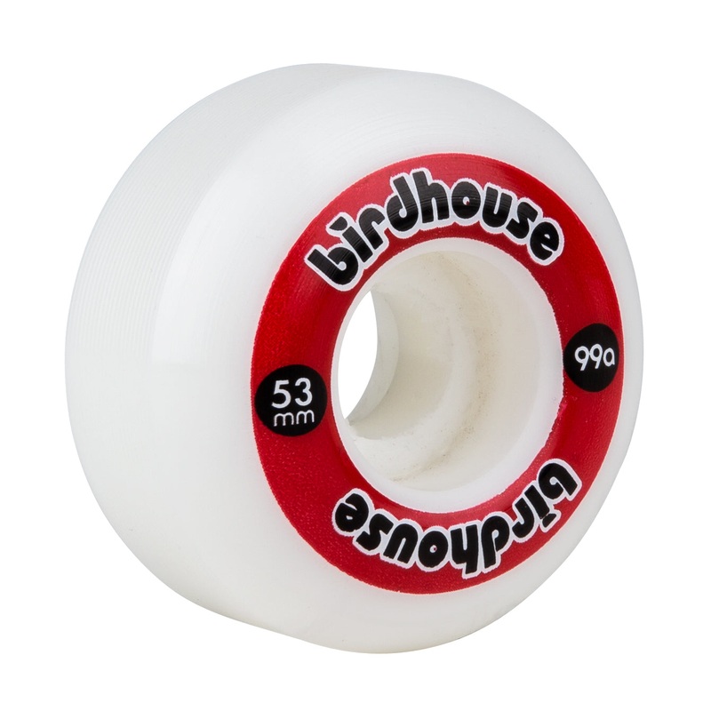 Birdhouse Wheels Logo 99a (PK 4) 53 Red 53