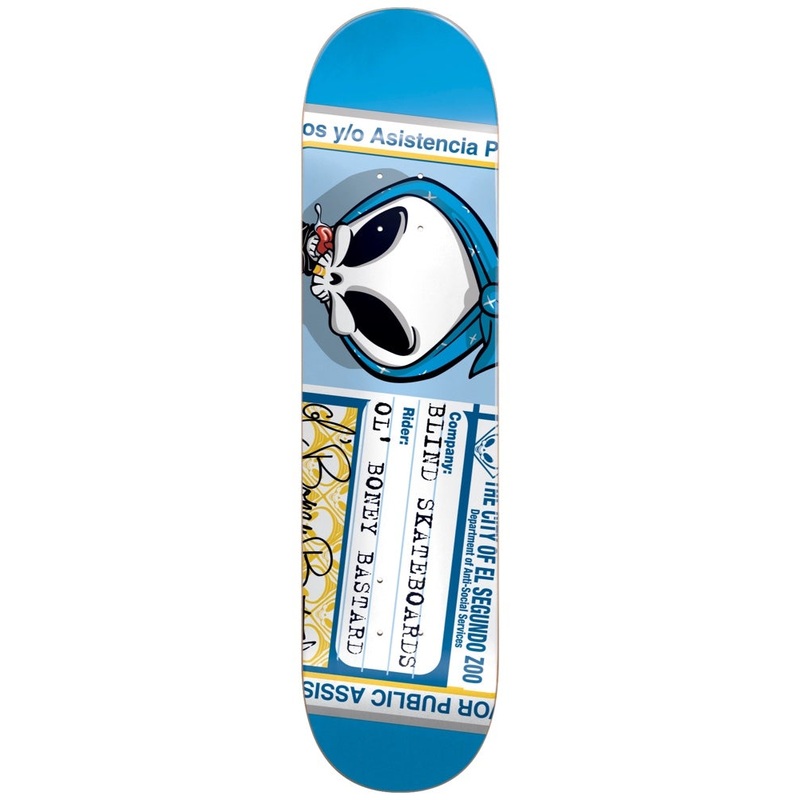 Blind Papa Old Boney Bastard R7 8.0 Skateboard Deck PAPA 8