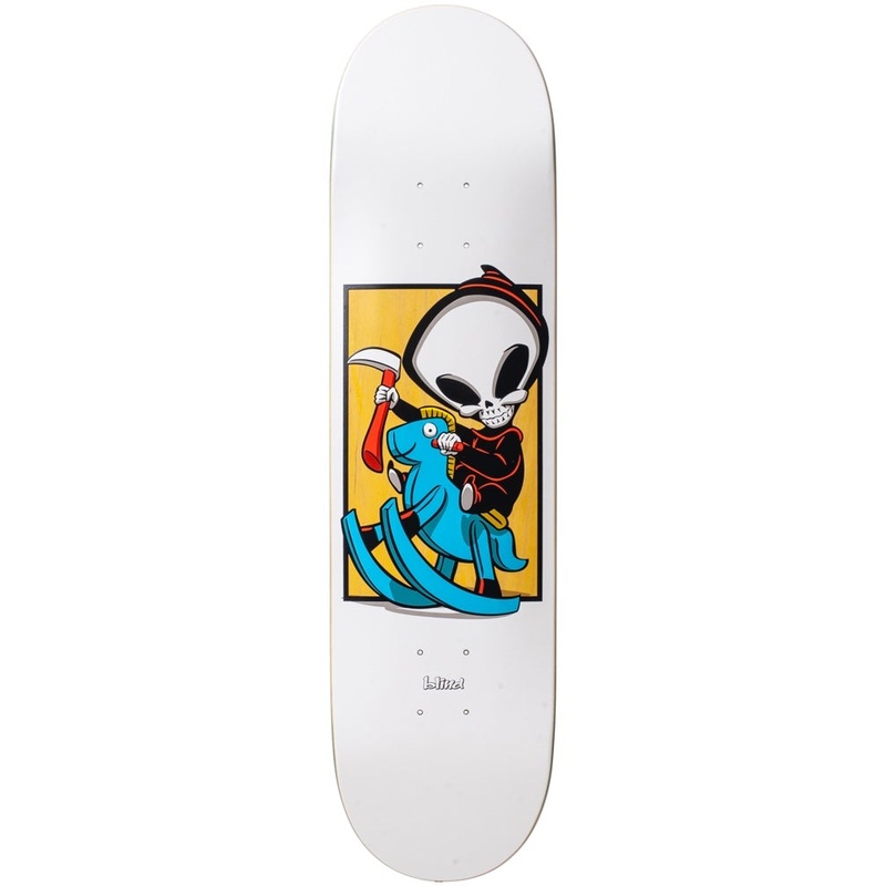 Blind Papa White Reaper Box  8.0 R7 Skateboard Deck Micky Papa 8