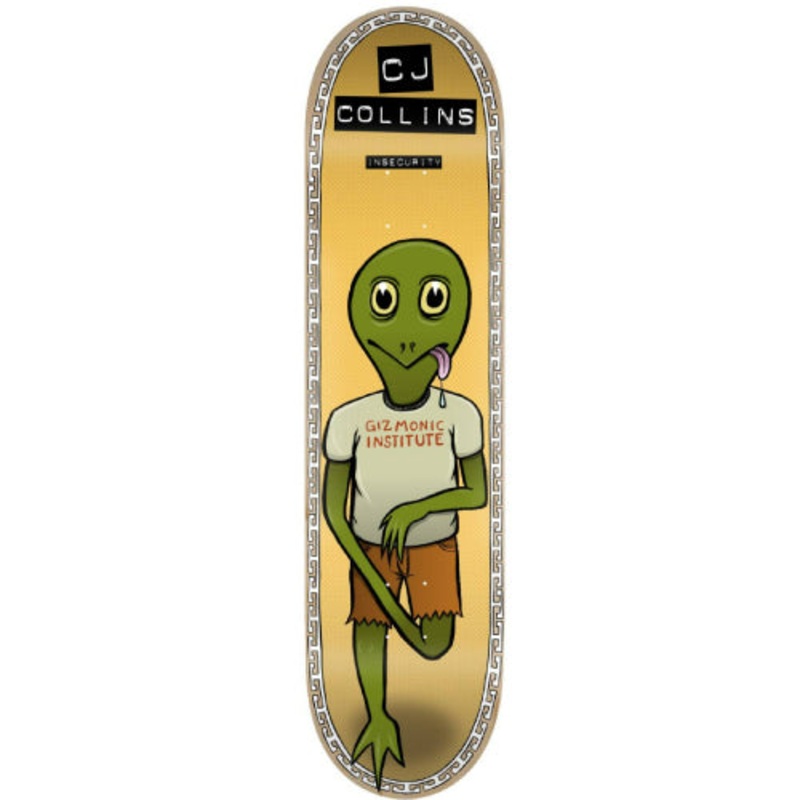 Toy Machine CJ Collins Insecurity Skateboard Deck 7.75″ 7.75″