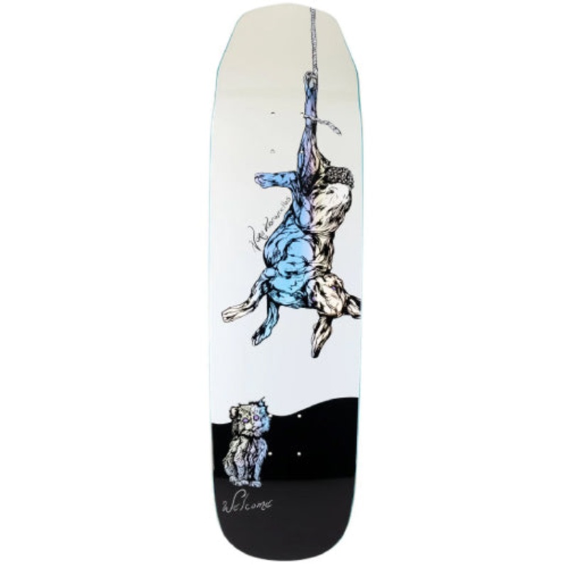 Welcome Nora Vasconcellos Fairy Tale  on Wicked Queen Bone, Prism Shaped Skateboard Deck 8.66″ 8.66″