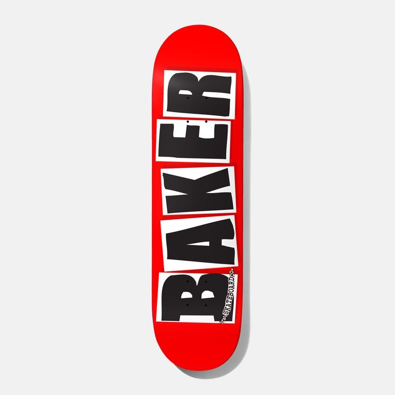 Baker Skateboards – 8.25″ OG Logo Deck (Red)