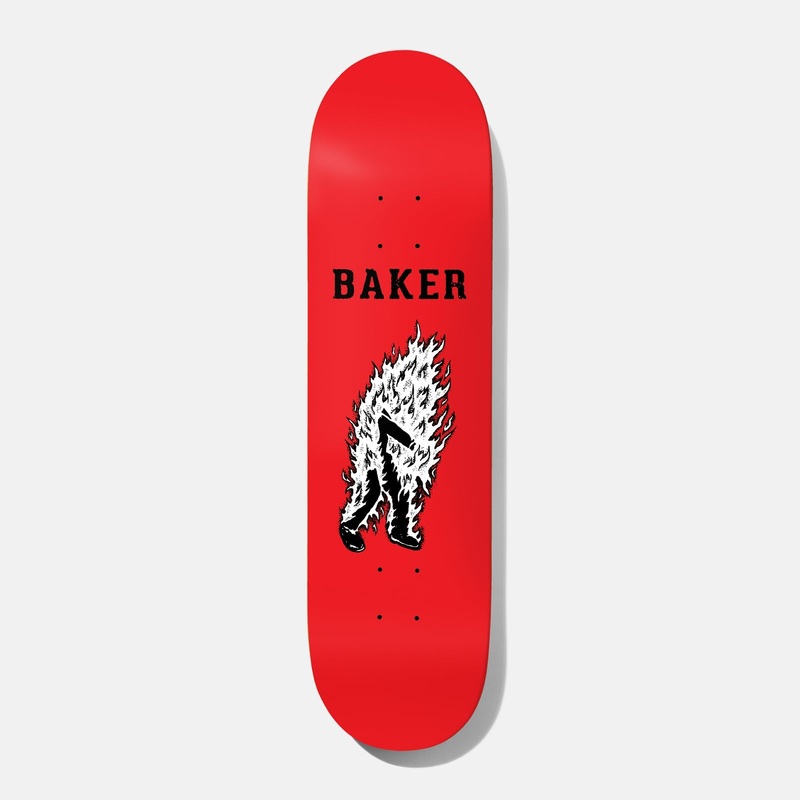 Baker Skateboards – 8.5″ Casper Brooker Man On Fire Deck