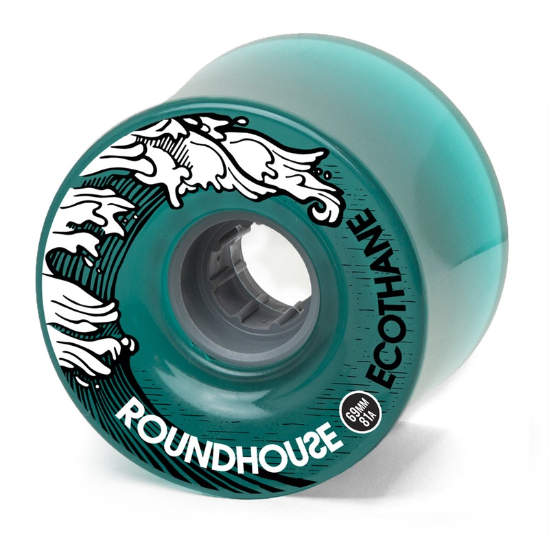 Roundhouse Wheels – 69mm Eco Concave – Aqua (81A)