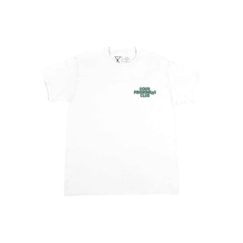 Pensioners Tee White Small