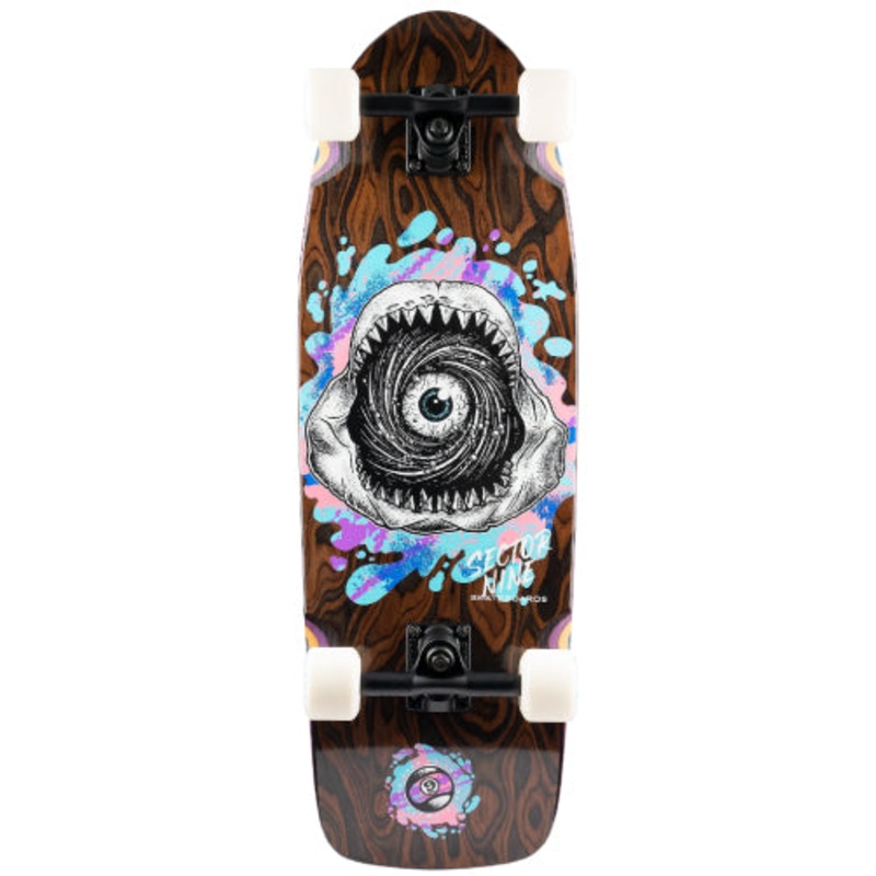 Sector 9 Fat Wave Fossil Cruiser Complete 30.0″ 30″