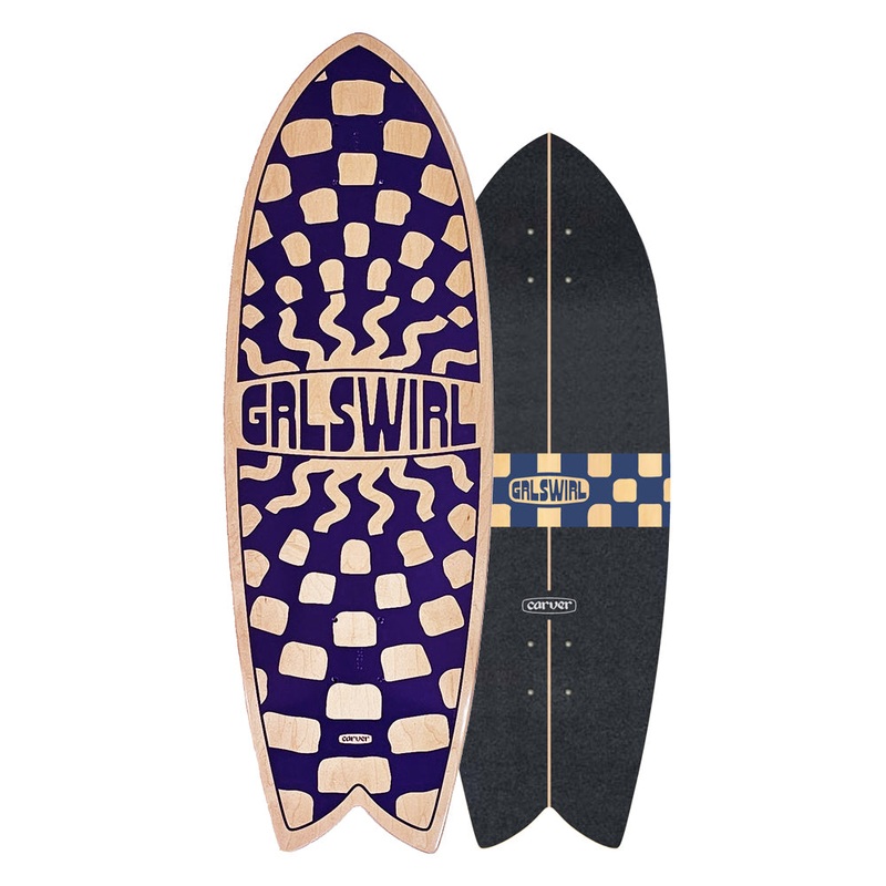 29.25″ GirlSwirl Swirlcheck – Deck Only