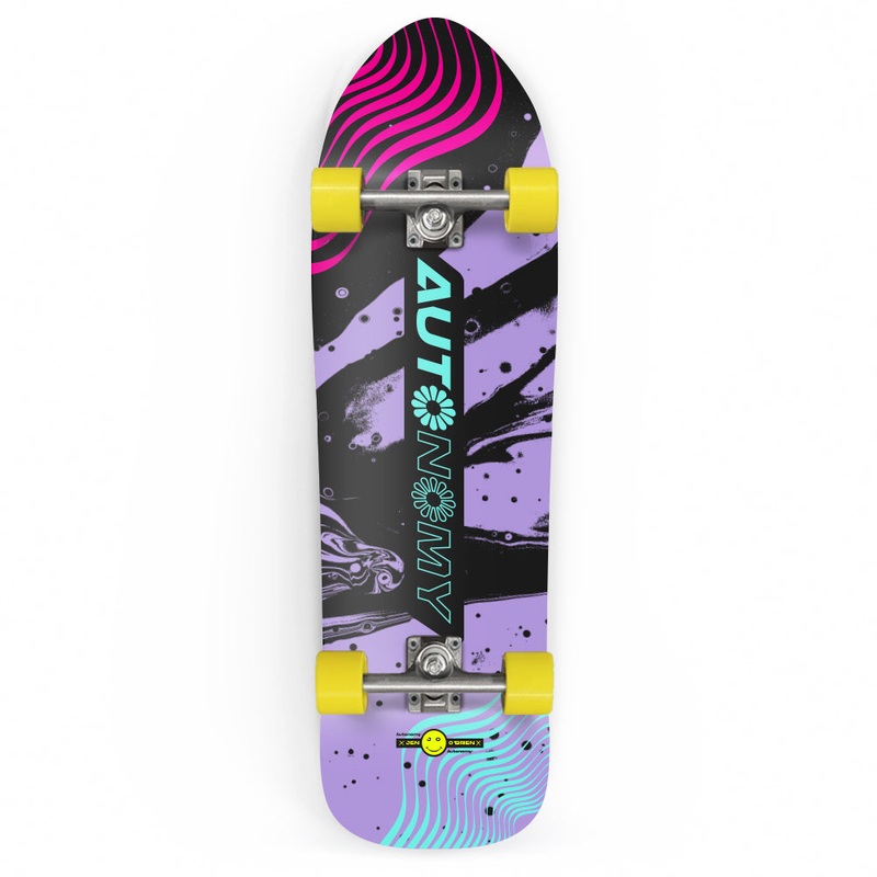 Autonomy Cruiser Complete – Shapeshifter Rhythm II 9.25″ – Purp/Pink