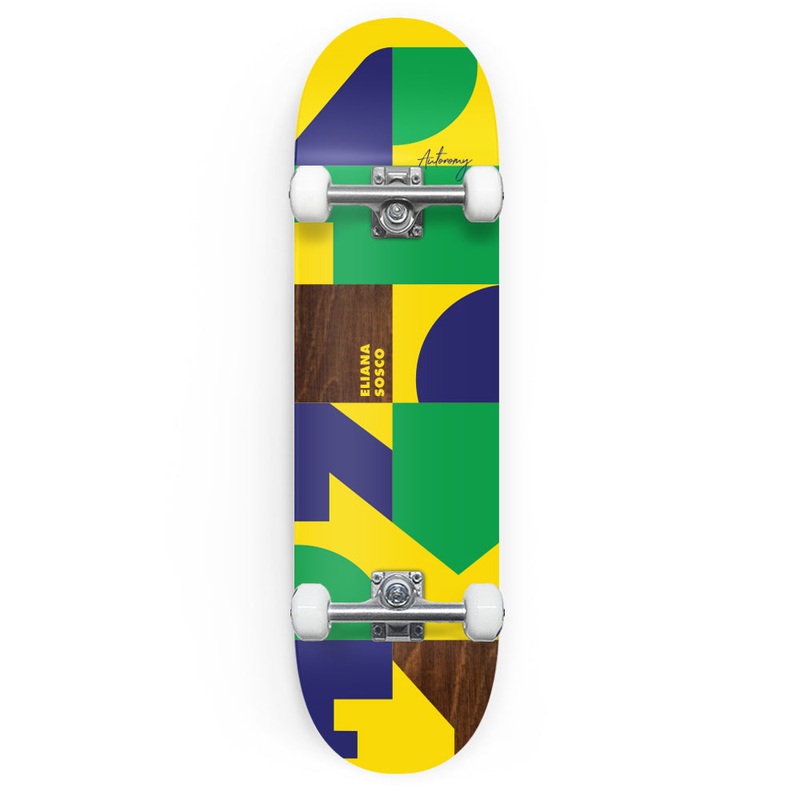 Autonomy Skateboards Complete – “Olympiad Series” Brazil – 7.75″ 7.75″