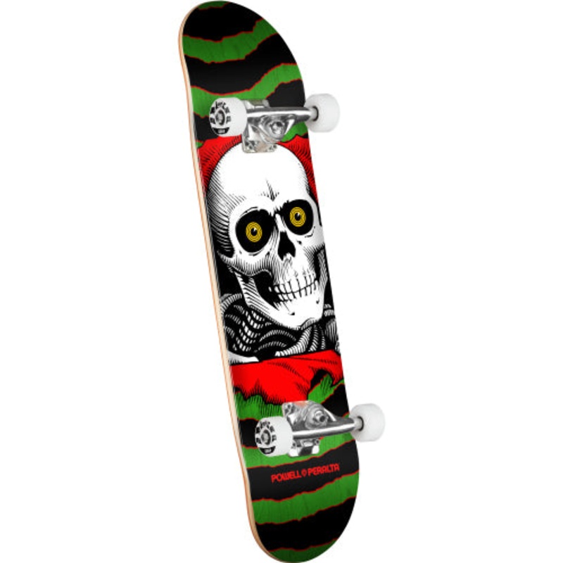 Powell Peralta Ripper Complete Skateboard Green Stain/Red 8.0″ 8.0″