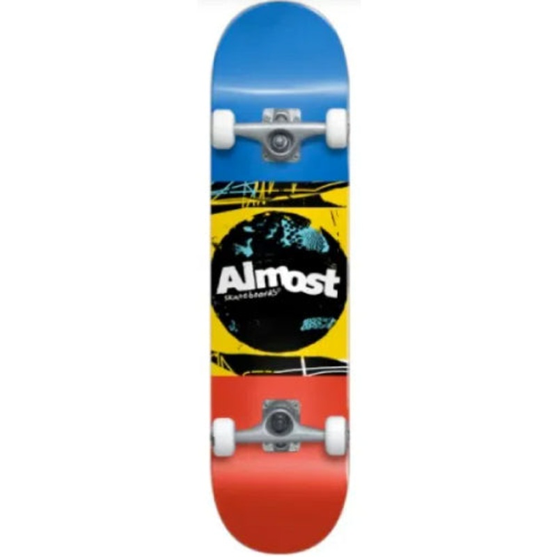 Almost Scum Punk Resin Complete Skateboard with Soft Wheels 8.0″ 8.0″
